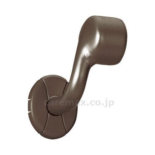 (R0770)φ35 横受エンドブラケット 左用 / 040-1060 ブラウン BD-10LB(c...