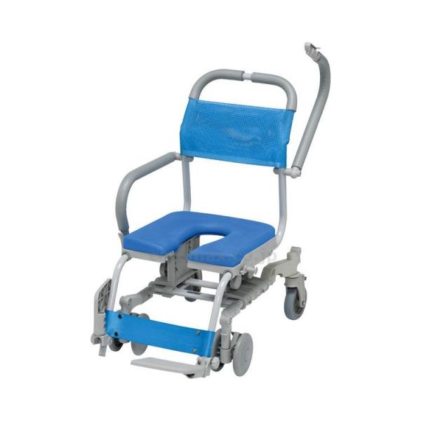 【※法人・施設限定・送料別途】【※大型商品・送料別途】(S0598)シャワーラク4輪自在U型シート/...