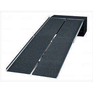 【※送料別途】イーストアイ ポータブルスロープ アルミ４折式タイプ 240(wf-002775-5006681)【単位：1】