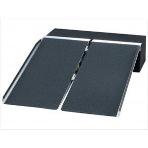 【※送料別途】イーストアイ ポータブルスロープ アルミ２折式タイプ 180(wf-002776-5006684)【単位：1】