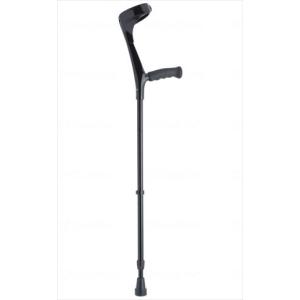 日進医療器 ロフストランドクラッチ 大サイズ／黒（日進医療器