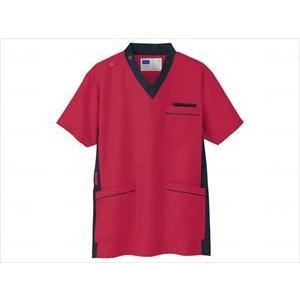 自重堂ＷＨＩＳＥＬ 男女兼用スクラブ　WH11685 ワイン S(wf-200004-43)【単位：...