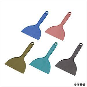 【食品衛生法適合】2-4211-05 スクレイパー ＰＥ ＭＰフーズ(R) Ｓ 黒 MPF-LHS-...