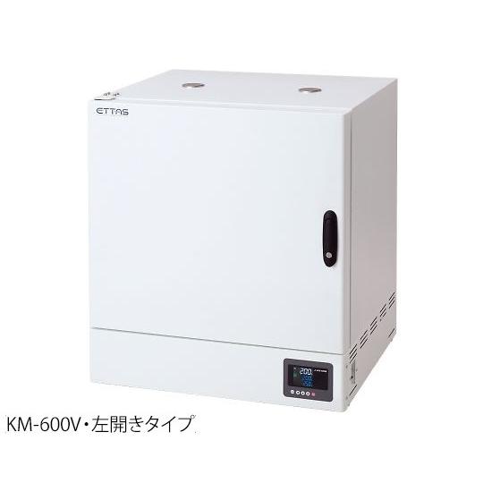 2-6393-43 乾熱滅菌器 左扉（右ハンドル左開き） KM-600V【1台】(as1-2-639...