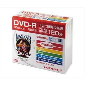 磁気研究所4-1460-04 メディアディスク DVD-R 10枚入 HDDR12JCP10SC[1...