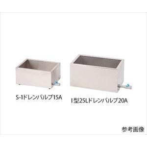 アズワン4-1920-06　ステンレス水槽　角型　ドレンバルブ付　25A　断熱あり　III型　60L 【1個】(as1-4-1920-06)