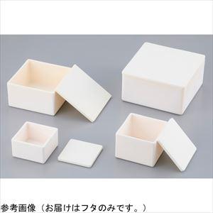 4-3847-10 アルミナ焼成用容器 フタ 100角用 【1個】(as1-4-3847-10)｜drmart-2