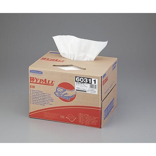 クレシア6-8550-11ワイプオールＸ７０ポップアップツインタイプ１５２枚×４箱【箱】(as1-6...