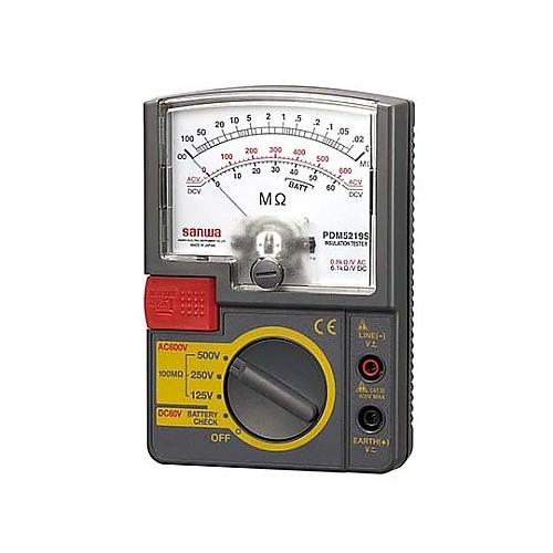62-0854-92 絶縁抵抗計 小型３レンジ式／アナログ 校正書類３点（新品校正） PDM5219...