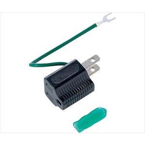 64-0855-43 3P→2P変換アダプタ ブラック TAP-AD1BKN【1個】(as1-64-0855-43)