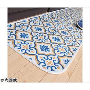 65-1700-12 拭けるマットシリーズ モロッコ キッチンマット 450×2700mm 【1枚】...