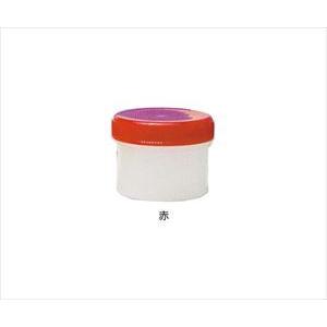 ケーエム化学 増量丸底プラツボ 未滅菌 赤 60mL