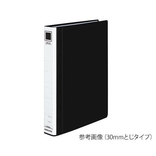 7-5177-01 チューブファイル エコツインR（S型） 30mmとじ 黒 フ-RT630D【1冊...
