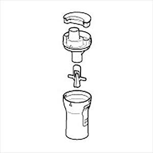 ネブライザ用ネブライザキット NE-C28-1 1個 オムロンヘルスケア 23-2310-10