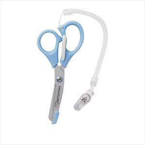 マツヨシ ナースハサミ 袋付  MY-NS0330B ブルー  松吉医科器械 マツヨシ 総合カタログ...