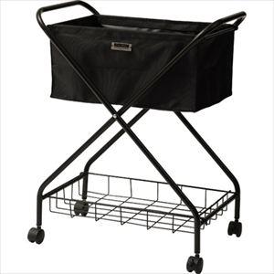 フォールディング バスケットワゴン MIP-83BK 東谷 ライトファニチャー 小型家具 収納家具(...