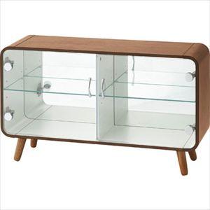 【※別途送料※】コレクションシェルフ ロータイプ PT-613BR 東谷 収納家具 シェルフ・ラック(az-pt-613br)