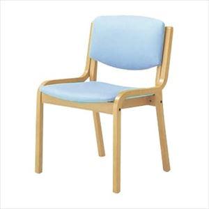 マツヨシ チェア(肘なし) 肘なし 福祉用イス 19-4935-0107 ロイヤルブルー MATSU...