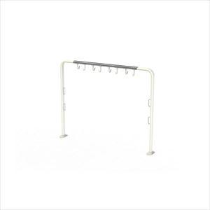 点滴作業台用ハンガー RTD-THF120 対面仕様W1200用対面仕様【ナカバヤシ】(RTD-THF120)(24-5113-00-01)【1単位】