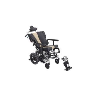 (ミキ) TRC-3DX ティルト・リクライニング車椅子 介助式