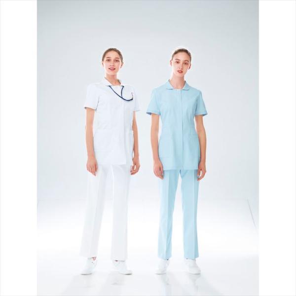 女子上衣 FT-4412(L)FT-4412(L)ブルー(24-8135-02-05)【ナガイレーベ...