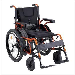 エコノミー電動車いす スマイル 24-8190-0001 操作部：右 マキテック【1単位】