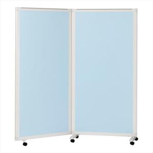 マツヨシキャスター付スクリーン(3連MY-N3586(270X150CM)MY-N3586(270X150CM)ピンク(24-8959-06-01)【松吉医科器械】［1台］【1単位】