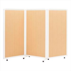 マツヨシ木目柄スクリーン(3連) MY-N3592(270X150CM)MY-N3592(270X150CM)ナチュラル(24-8961-02-01)【松吉医科器械】［1台］【1単位】