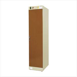 衣類用オゾン殺菌・消臭ロッカー KSB-C01 ブラウン 殺菌線保管庫 24-9803-00【コトヒラ工業】(KSB-C01)(24-9803-00)【1単位】