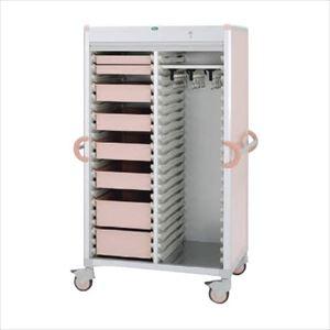 カテーテルハンガーカート C46-AS20207HB ピーチ 25-2122-00ピーチピーチ【サカセ化学工業】(C46-AS20207HB)(25-2122-00-01)【1単位】