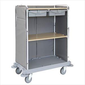 メイドワゴン EKF-0 ランドリーカート 25-2140-00EKF-0【金沢車輛】(EKF-0)(25-2140-00)【1単位】