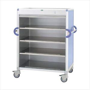 滅菌器材カート CP-AS03B ブルー 搬送カート 25-2312-01ブルー【サカセ化学工業】(CP-AS03B)(25-2312-01)【1単位】