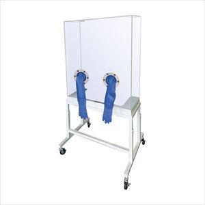 ビルインクリニック用PCR検査BOX W800XD600MM PCR検査用ボックス 25-2649-00【協同工芸社】FALSE(25-2649-00)【1単位】