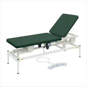 2M電動リモス TB-1516 60X49-81CM 診察台 電動昇降式 25-2981-00W600×D1800×H450?810mmビニルレザーメディグリーン(
