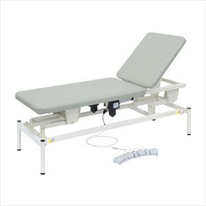 2M電動リモス TB-1516 65X49-81CM 診察台 電動昇降式 25-2981-01W650×D1800×H450~810mmビニルレザーグレー(TB-1516