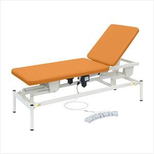 2M電動リモス TB-1516 65X49-81CM 診察台 電動昇降式 25-2981-01W650×D1800×H450~810mmビニルレザーオレンジ(TB-151
