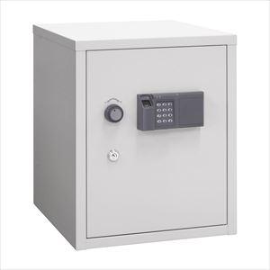 麻薬保管庫 履歴機能付 SB-50FPEK 麻薬金庫 25-3433-0853L 指紋錠・テンキー錠＋リバーシブル錠【日本アイ・エス・ケイ】(SB-50FPEK)(25-3433-08)【1単位】