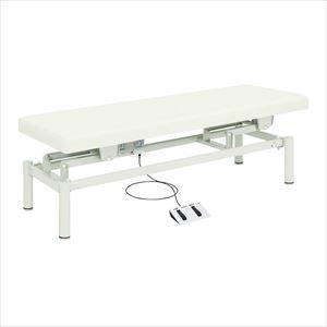 電動診察台 電動ハイローベッド TB-912 W60XL190CM 25-3536-01W600×D1900×H450~830mmビニルレザー白(TB-912)(25