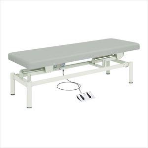 電動診察台 電動ハイローベッド TB-912 W60XL190CM 25-3536-01W600×D1900×H450~830mmビニルレザーグレー(TB-912)(