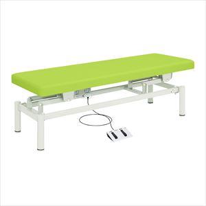 電動診察台 電動ハイローベッド TB-912 W60XL190CM 25-3536-01W600×D1900×H450~830mmビニルレザー抹茶(TB-912)(