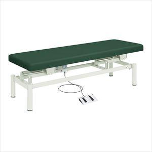 電動診察台 電動ハイローベッド TB-912 W60XL190CM 25-3536-01W600×D1900×H450~830mmビニルレザーメディグリーン(TB-