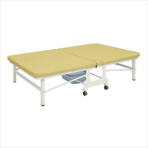 キングベンダ TB-466 120X180X45CM プラットホーム 25-3537-05W1200×D1800×H450mmビニルレザーアイボリー(TB-466)(25-3537