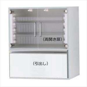 メディカルモジュールPRO KH-5201FT-01S-C トウメイ キャビネット 6×4システム 25-3728-09引出しモジュールアクリル扉タイプ/引出し1段(KH