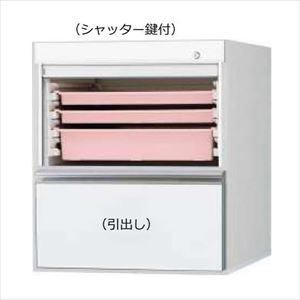 メディカルモジュールPRO KH-5202FT-01S-P ピンク キャビネット 6×4システム 25-3728-11引出しモジュールシャッタータイプ/引出し1段(KH-