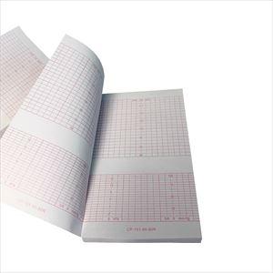 分娩監視用記録紙 アトム社／紅色  CP-151-90-80R 40サツ   25-3791-00C...