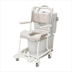 水まわり用車いす(ソフトシート穴なし 25-45...の商品画像