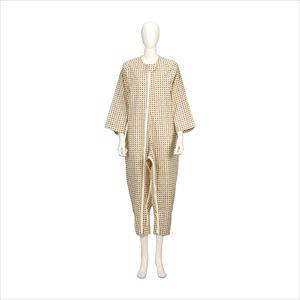 ソフトケアねまき 両開きファスナー スリーシーズン 25-4721-0001 むらさき 竹虎 S(ス...