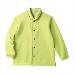 キラク 前開きシャツ 介護着 25-4724-0201 S キラク CR836-45(グリーン)【1...