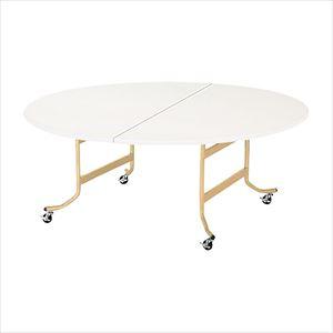 抗ウイルスフライト式介護食堂テーブル 25-4781-00 ニシキ工業 OSL-M900R(900X...