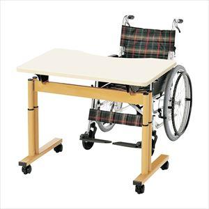 抗ウイルス昇降跳ね上げテーブル 25-4783-00 ニシキ工業 FIT-0960QM【1単位】